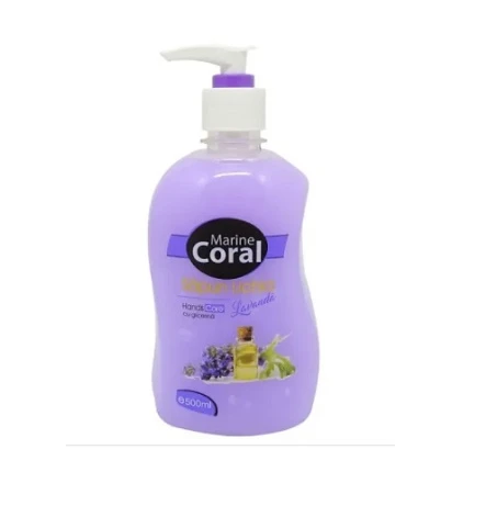 M CORAL SAPUN LICHID POMPITA 500ML LAVANDA 